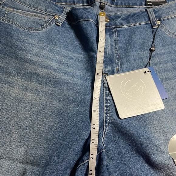 NWT A3 Denim high rise Demi boot jeans 20w - Picture 6 of 11